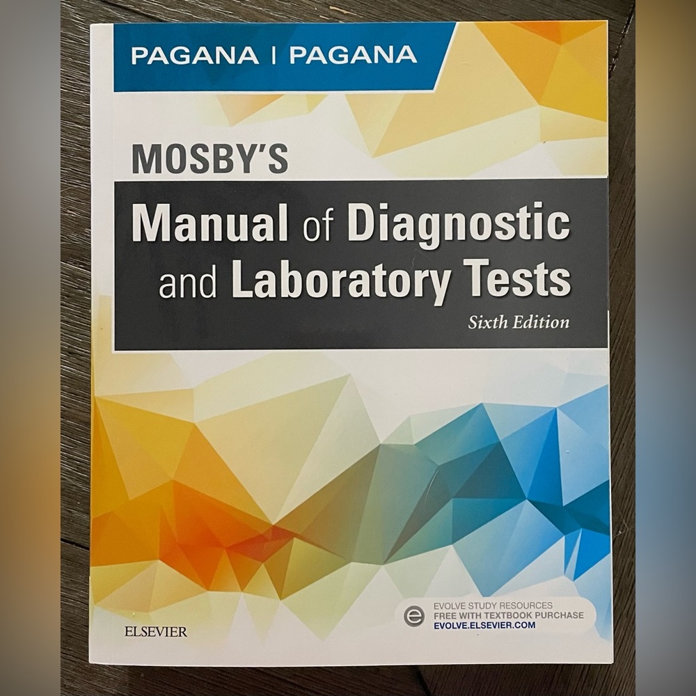 Manual of Diagnostic and Laboratory Tests 6th Ed Textbook
